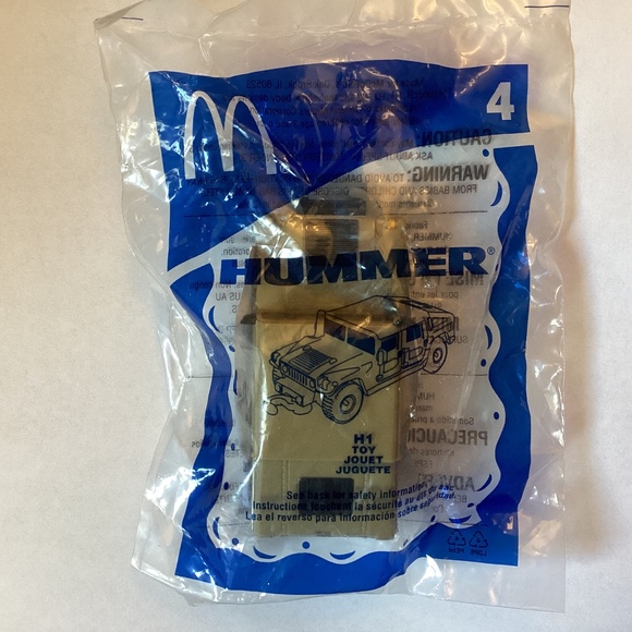 SEALED UNOPENED McDonalds 2006 HUMMER H1 #4 Happy Meal Toy NIP - Picture 1 of 4